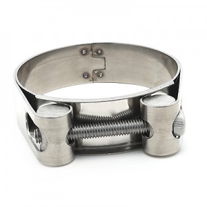แคลมป์รัดท่อแบบ Double Bolt Double Band