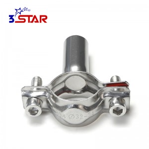 Braket Penjepit Pipa Tetap Baja Tahan Karat
