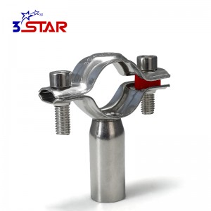 Braket Penjepit Pipa Tetap Baja Tahan Karat